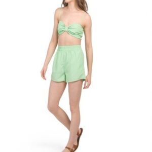 Day & Moon Mint Green 2pc Ribbon Set